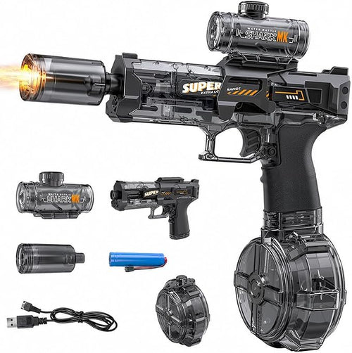 Pistolet à eau électrique Aquacombat - Noir HD