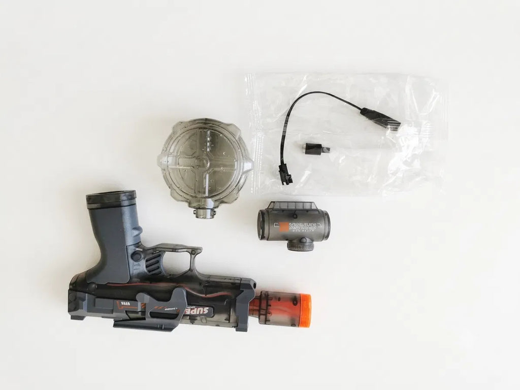 Pistolet à Eau Électrique LED - Aquasniper (Noir)